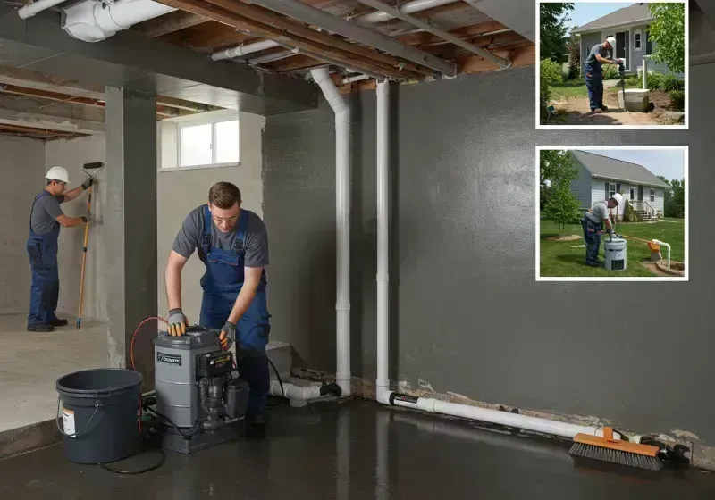 Basement Waterproofing and Flood Prevention process in Saint Peters, MO